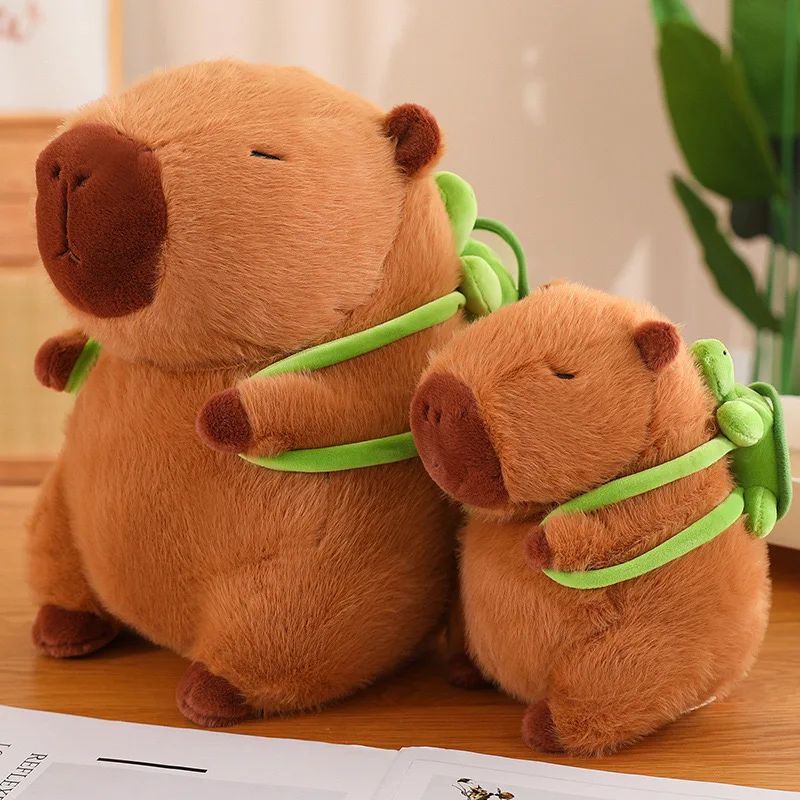 23 cm Capybara plyšová simulácia simulácie cabara Anime Fluffty Toy Cute Doll Animed Animals Soft