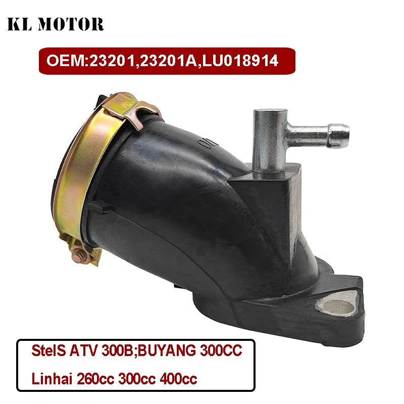 23201A Feishen Linhai Buyang FA-D300 170 mm 173 mn 250 260 300 YP250 VOG250 Príjmové potrubie ATV QUAD QUAD QUAD QUAD QUART KART