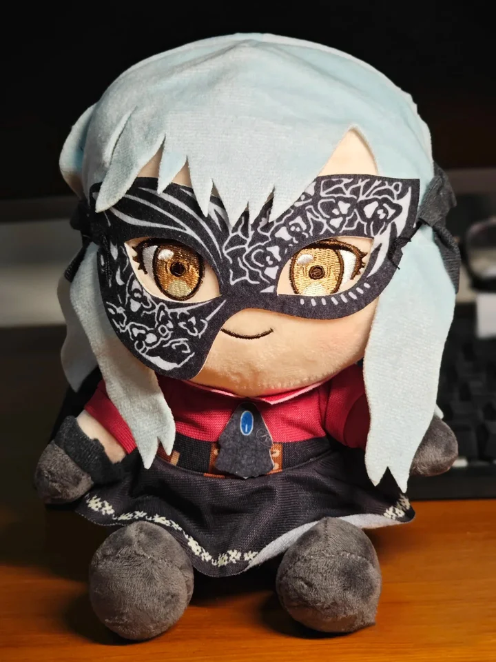 23cm Bang Dream Ave Mujica Kawaii Q verzia Figure Plush Doll Sakiko Togawa anime Periférne plyšové plyšové hračky Darčeky