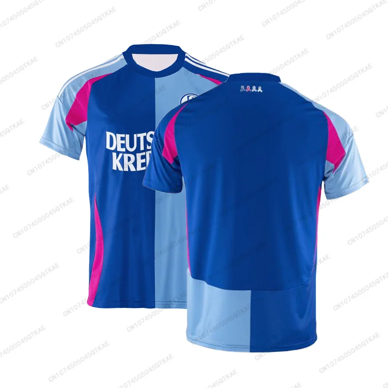 24-25 Nové futbalové dresy Pánske a ženské výcvikové dresy krátke rukávové tričko 04 Jersey Men Futbalové dresy Tops