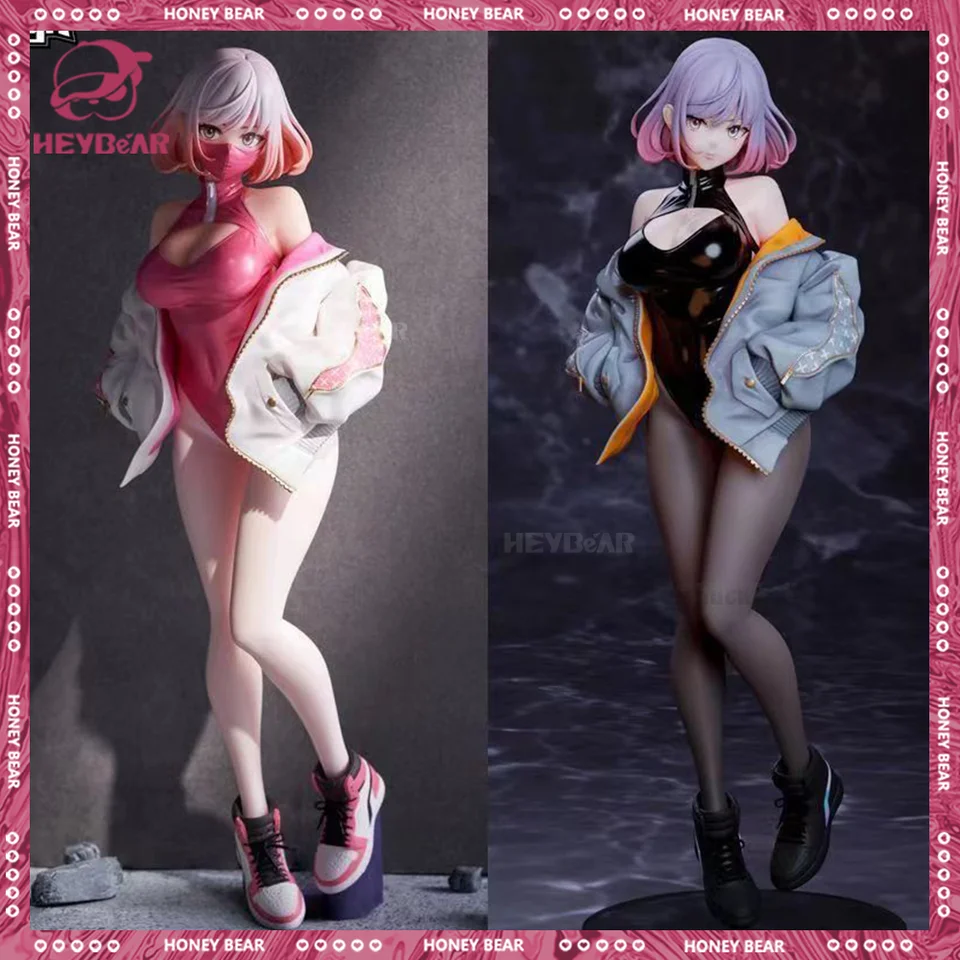24 cm dizajn astrumu Obrázok Luna Ilustrácia podľa yd akčnej postavy PVC stojaca sexy čierna ružová maska ​​Girl Model dekorácie Boy hračky