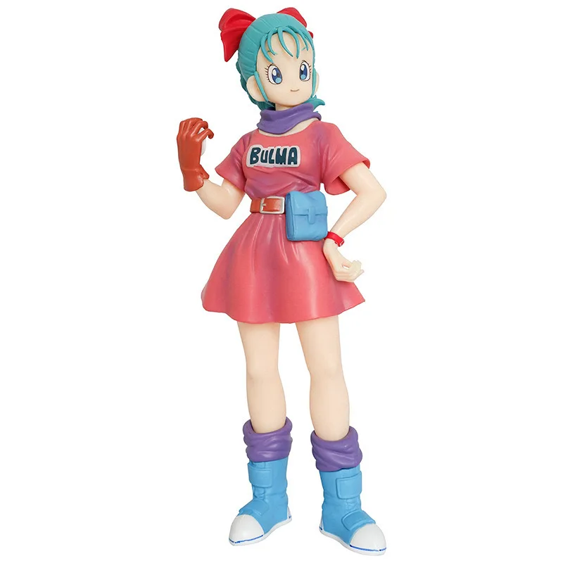 24 cm Dragon Ball Handmade Girls 'Girl Girl Series Lanqi Bulma Buma bidi li qiqi roztomilý anime model prívesky