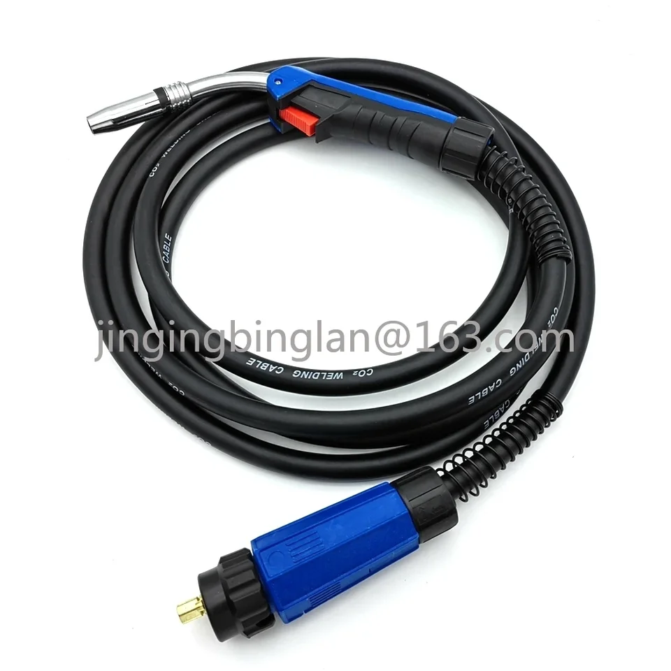 24 kd Torch Professional 250A MIG TORCH MAG WELDING TORCH GUN GUN 5M Vzduchom Euro Connector