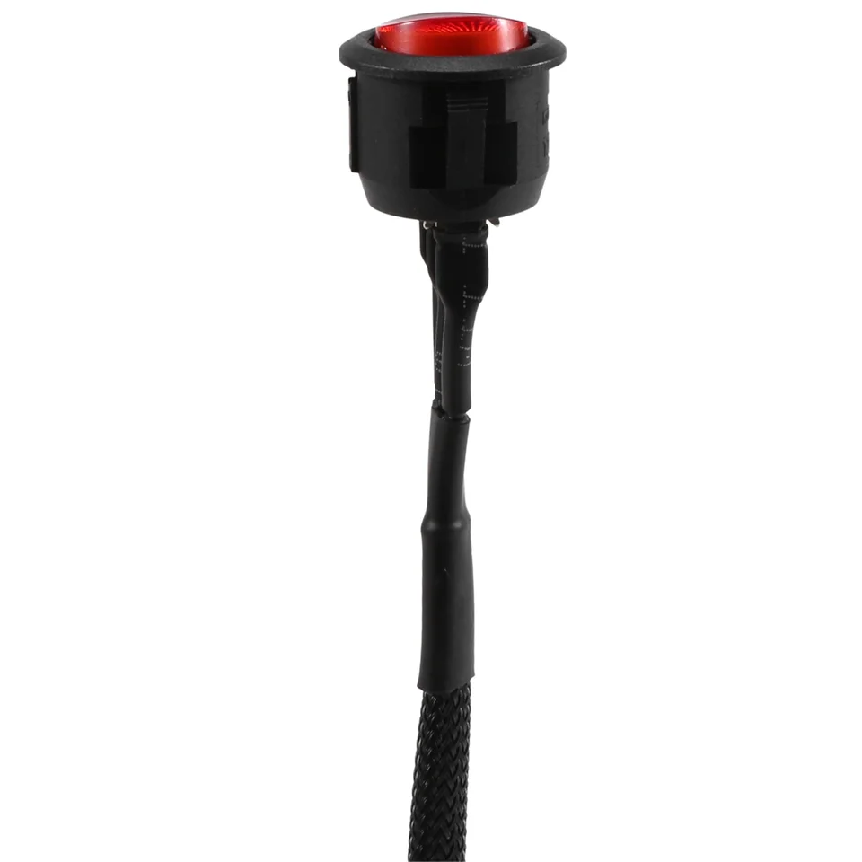 24-kolíkový ženský ATX PSU PC Power Sumping Starter Tester Spúšťací kábel Jumper Ridge Cable s prepínačom/vypnutím, 50 cm