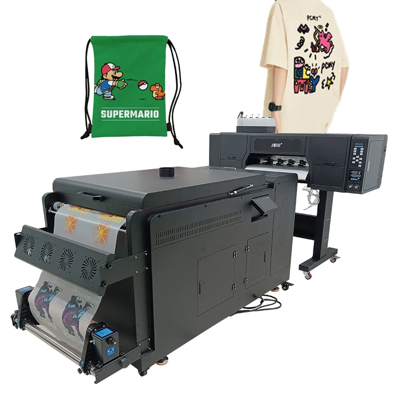 24 -palcový široký formát DTF Printer pre všetky tkaninové odevy 4 Epson I3200 Heads