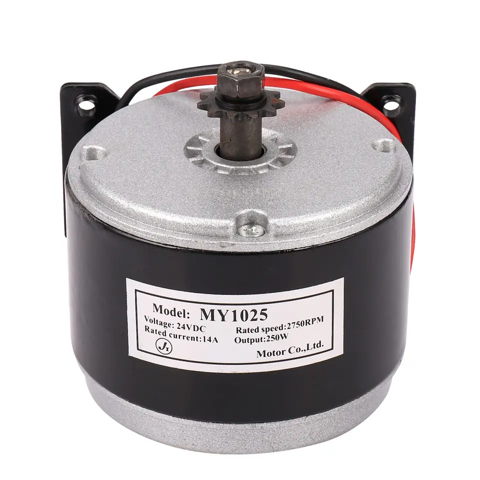 24 V elektrický motor sa opláchnu