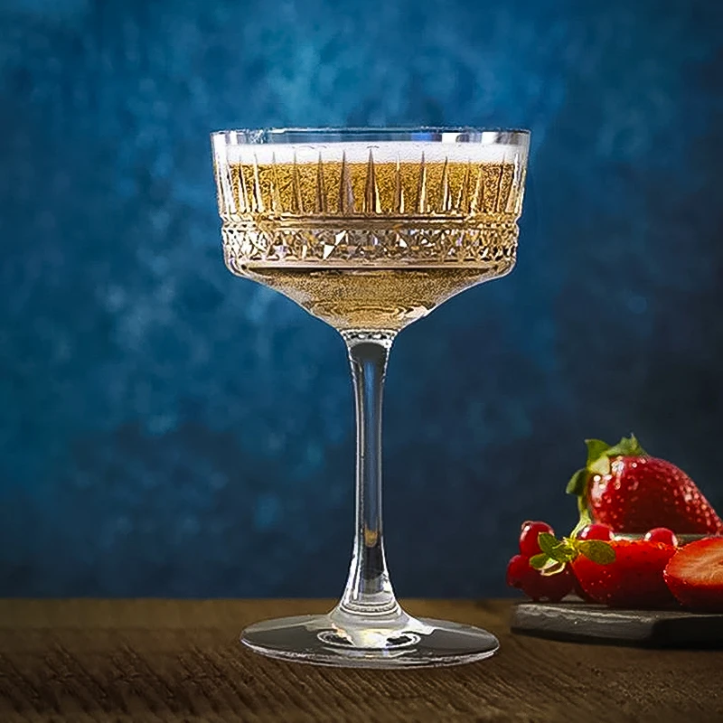 240 ml kokteilové poháre, šampanské poháre, sklo martini