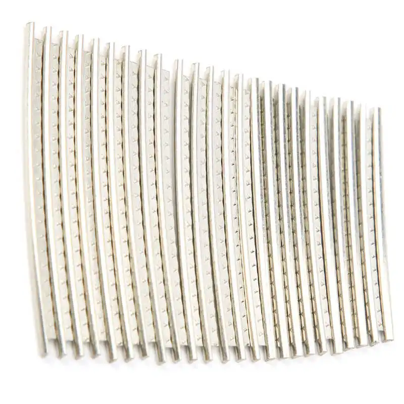 24ks 2,7 mm gitarový pražcový drôt súprava 250HV Streška Cupronick Fret Wire pre náhradné príslušenstvo Fretwire New