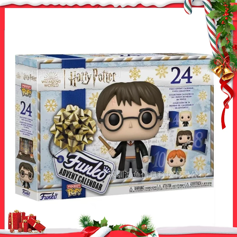 24ks vianočné horúce produkty Adventný kalendár dovolenka Kalendár Akadémia Magic 24 Pocket Hračky vianočný darček