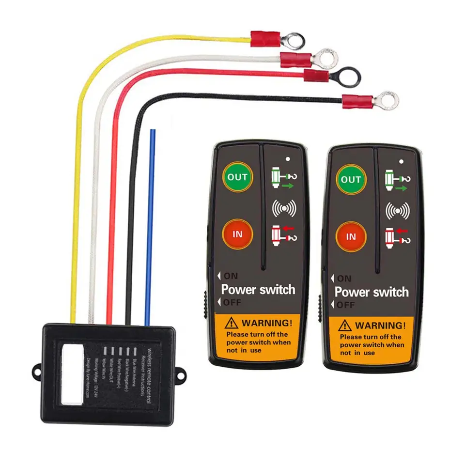 24V 12V Elektrické digitálne digitálne ovládanie systémov diaľkového ovládacieho ovládača Diaľkové ovládanie prepínač pre ATV SUV UTV Prívesok príves