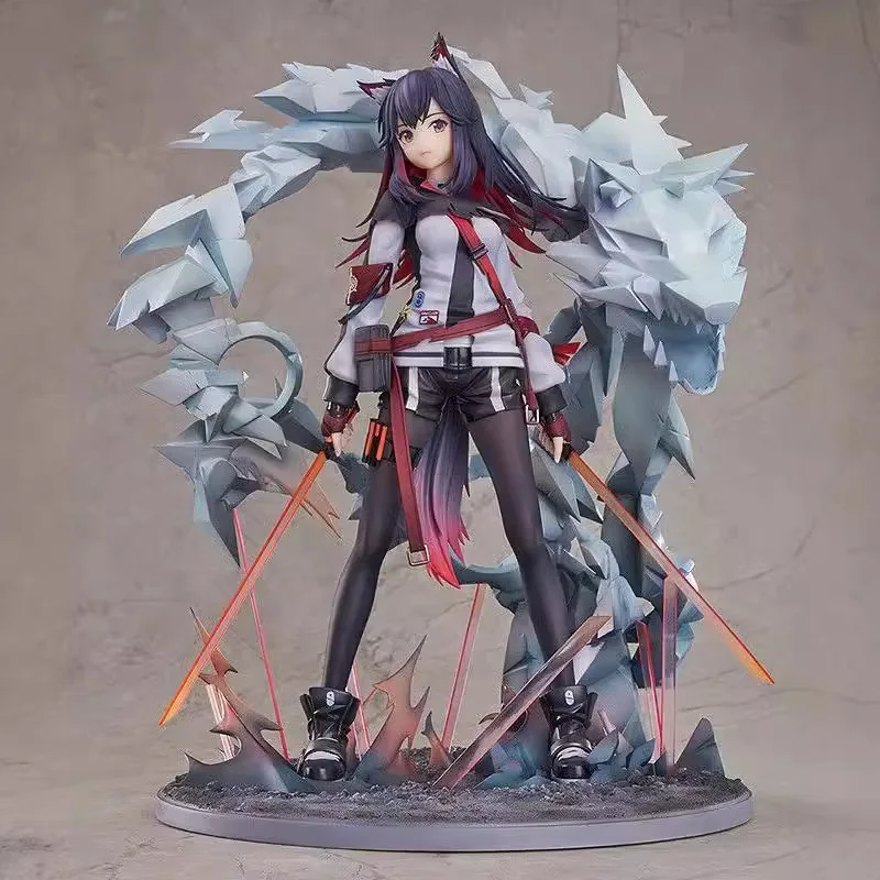 25 cm Arknights Texas Full Power Rhodes Island Game Girl Girl Figula Model Model Collection Collection Desktop Ozdoby Ozdoby hračky Darčeky