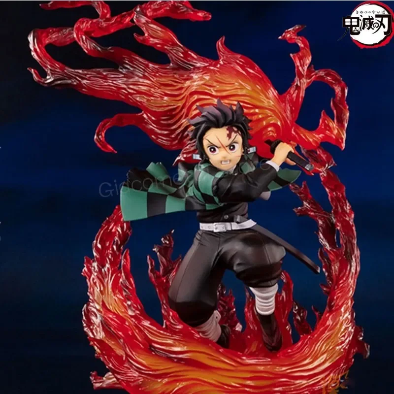 25 cm kimetsu no yaiba anime figúrka figuarts nula Tanjiro Kamado Hinokami Kagura akčná figúrka démona Slayer Figurín Model
