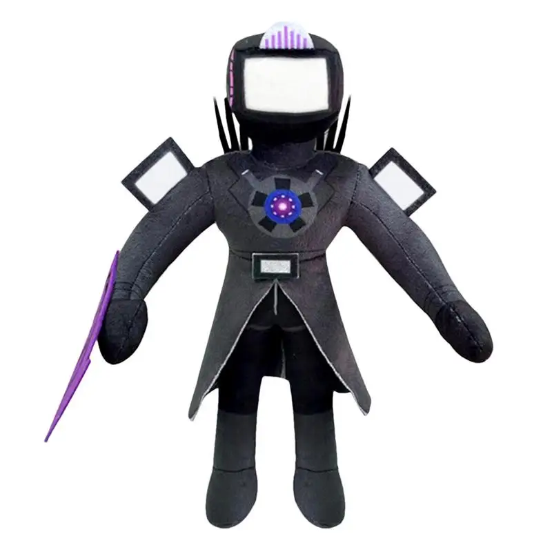 25 cm skibidi toaleta Plyš na toaletu anime titán TV MAN Soft Hračky toalety TV King King Doll Doll Plush Detské deti Populárne hračky 2024
