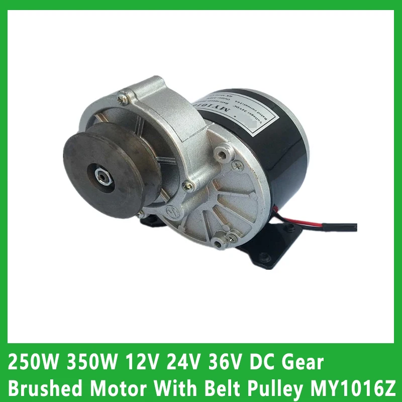 250 W 350W 12V 24V 36V DC Gear Brushed Motor s elektrickým trojkolkovým motorom Bicykel My1016z