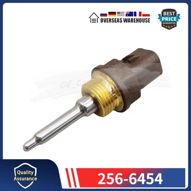 256-6454 1pcs Spínač snímača teploty vody v motore 2566454 sa hodí pre Caterpillar Cat C4 4 C7 C9 Perkins T407354