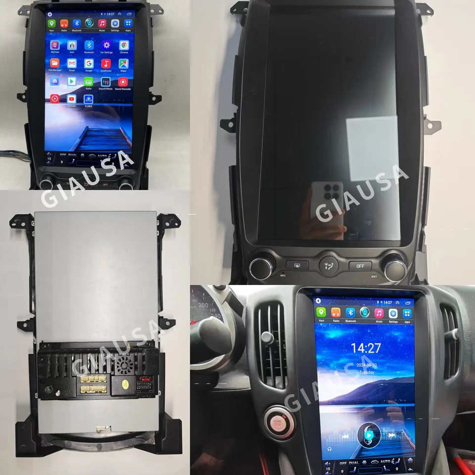 256G Android13 Vertikálne obrazovky Car pre Nissan 370Z 2008-2022 GPS Navi Multimedia Player Auto Audio Video CarPlay IPS Unit IPS
