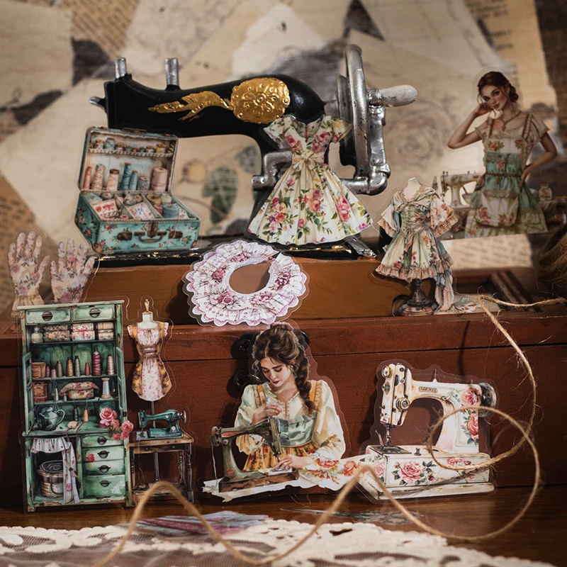 25ks na pracovisku Girl Girl Téma Nálepky Nálepky Vodotesné lepidlo pre domácich majstrov ručne vyrábané dekorácie Junk Journal Scrapbook Supplies