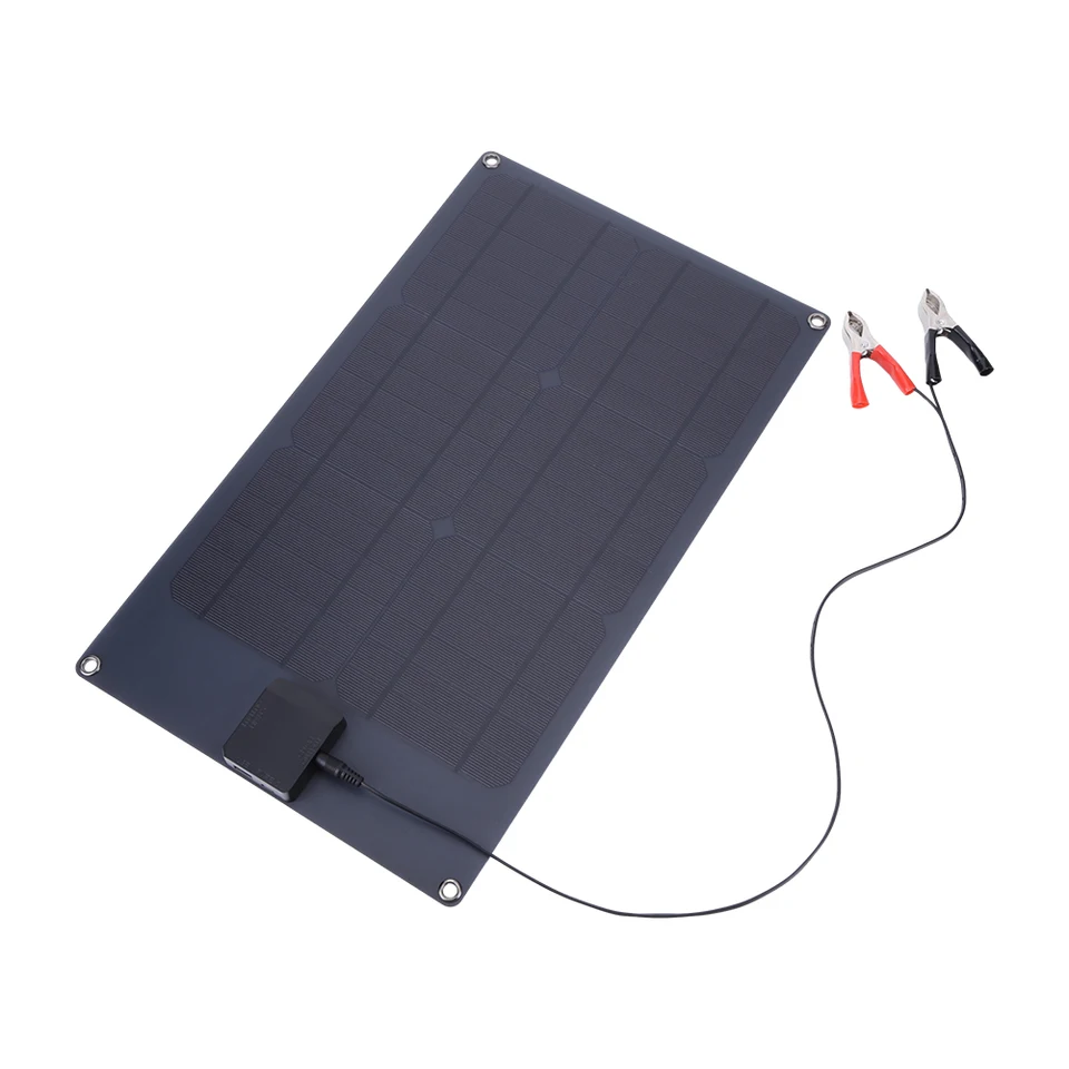 25W 18V Solárny panel Solárny solárny panel Solárny panel Solárny panel na nabíjanie nabíjačky na nabíjačku na nabíjačku prenosnú prenosnú nabíjačku pre automatické karavany pre smartfóny