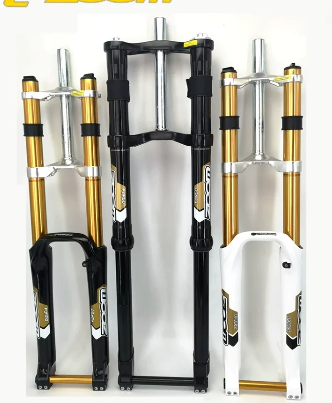 26  27,5 （29inch） Zjazd MTB Bike Suspension Fork Zoom Manuál Control Magnium Disk 20*110 mm náprav