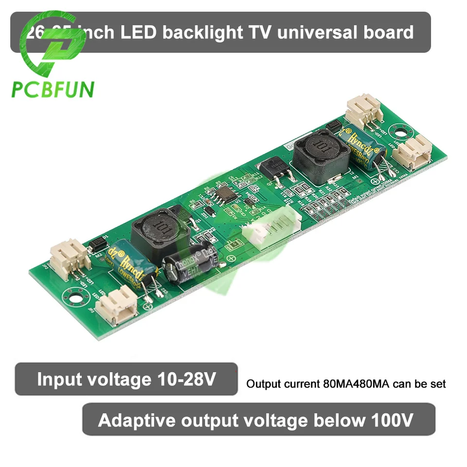 26-65 palcový Všeobecný LED LED LED LCD TV podsvietenia Driv ovládača TV Constant Currant Board Board LED Univerzálny invertor