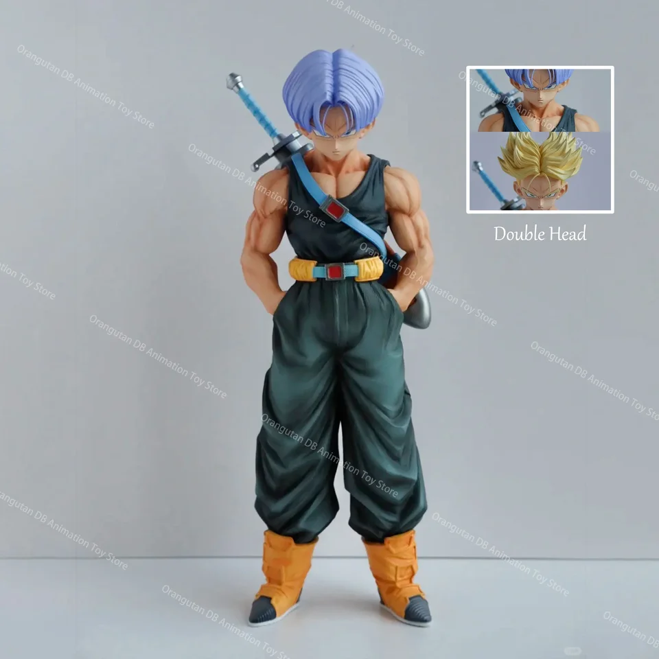 26 cm Anime Dragon Ball Z Fighters Trunks Figure Super Saiyan Future Action Figures Figure socha Collection Collection Desktop Ozdoby