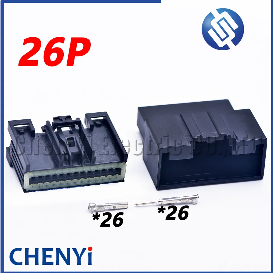 26 PIN Automobile Connector CD Plug C240B Dashboard C220 Plug Painel Fesion zástrčka s koncovými kolíkmi pre Ford Mondeo Focus