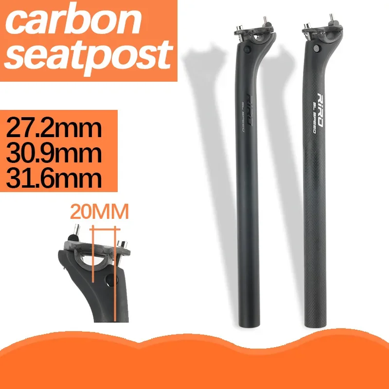 27.2 30.9 31,6 SELTPOST Carbon MTB Sedadla na bicykli 31 6 Zadný posun 20 mm cestný bicykel SELTPOST 350 mm 450 mm čierna