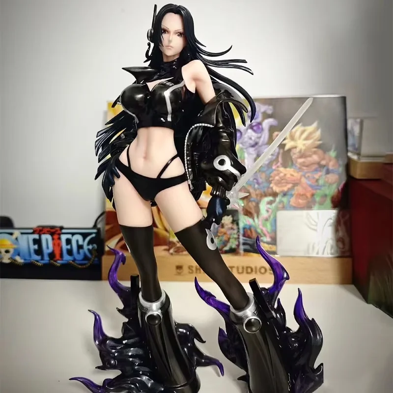 27 cm Jeden kus anime figurín TMD boa hancock akčná figúrka ženský cisár Figurín PVC Model Ozdoby hračky pre dospelé deti darček