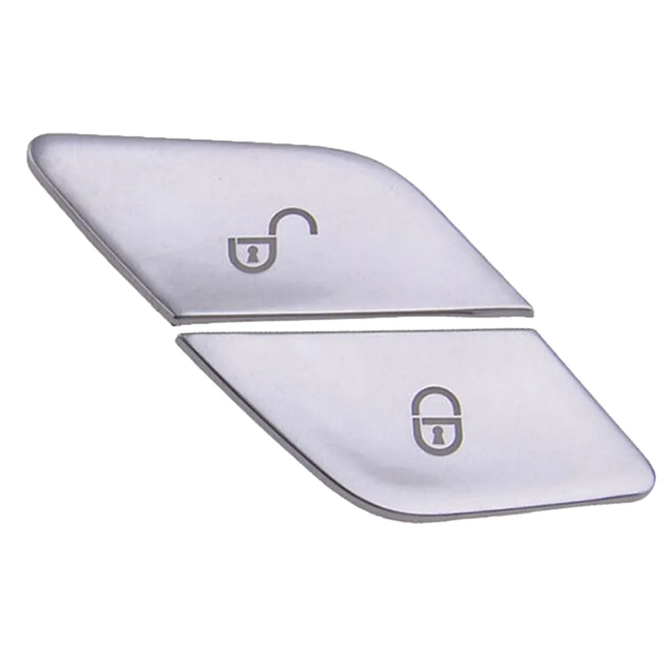 27) Inovujte svoj štýl pomocou chrómovaného zámku Dvere Switch Tomger Set pre Mercedes W205 W213 X253 Anti Rust a Colorfast Design