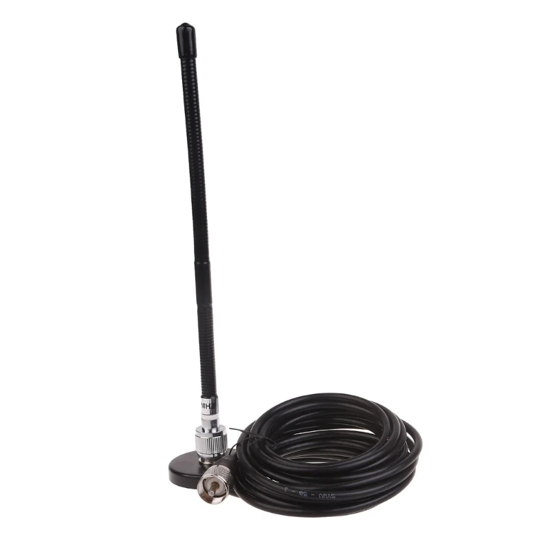 27 MHz CB Radio Anténa Base Soft Whip vhodný pre Pro401HH PC88LTX H38WXST HHRT50 75-785 75-822 7W44