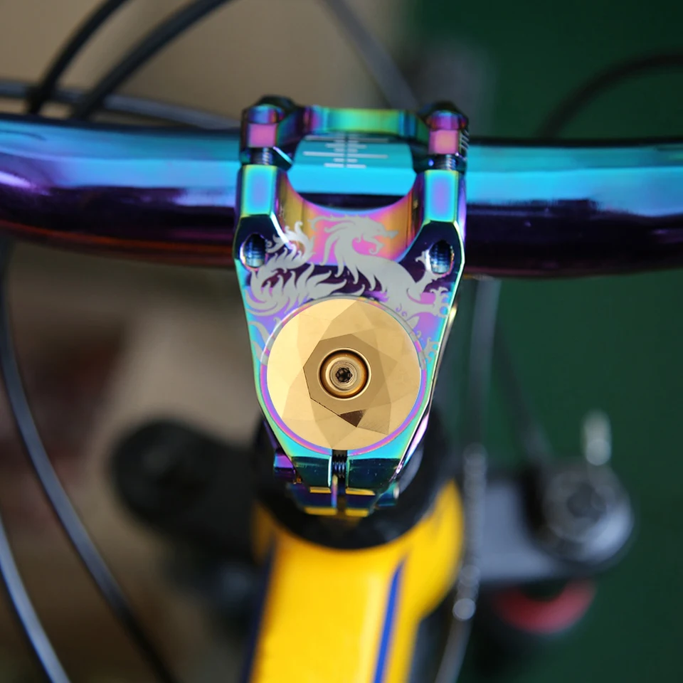 28,6 mm bicykel náhlavná súprava vidlice na vidlice Cap Cap zástrčky MTB Road Road Road Časť CNC Cycling STEMP TOR MODL SORCE so skrutkou