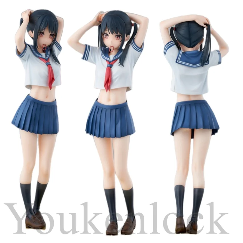 28 cm Daiki Kantoku Sailor Fuku No Mannaka Girl Anime postava PVC akčná figúrka hračka zbera