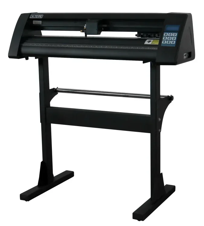 28-palcový vinylový rezací stroj LCD displej Plotter Cutter 800 mm/s rýchlosťou USB alebo sériového portu rozhrania
