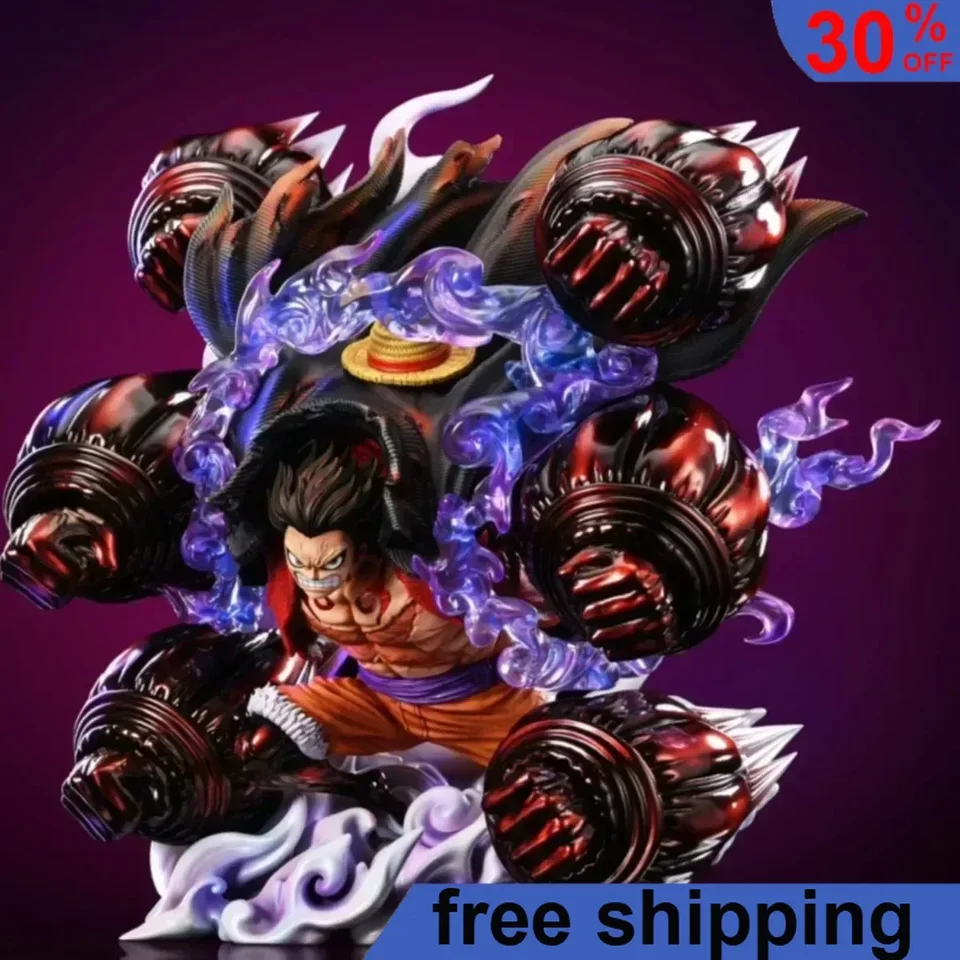 29 cm jeden kus anime figurín 4 opice D. Luffy Action Figures Sky Painting PVC Collection Model Model OrNnamen Darček hračky
