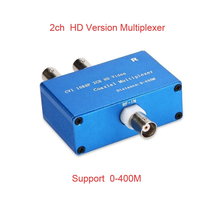 2ch 3ch 4ch video multiplexor podpora CVBS AHD TVI CVI HD Signal Camera Camera Cooaxial Multiplexer pre bezpečnostný systém