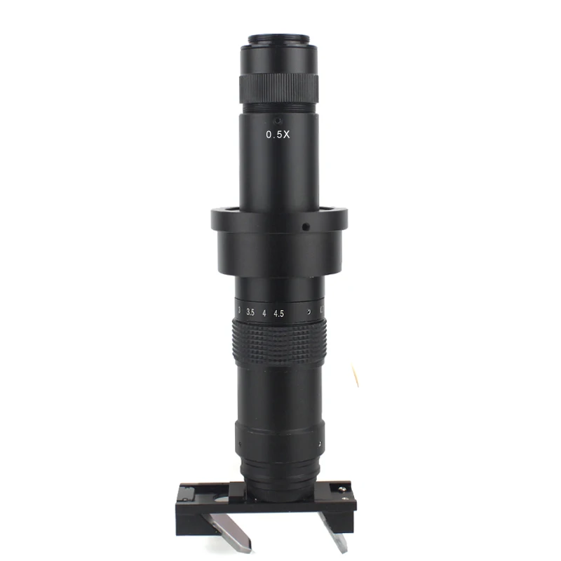 2D 3D voľný prepínač Industrial Stereo 180x 300x C Mount Zoom Electron Microscope Lens pre kameru Microscope HDMI VGA