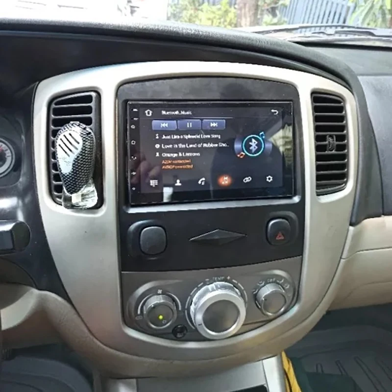2Din Car Radio Fascia pre Ford Escape 2008-2010 DVD Stereo Frame Plate Adapter Montážna prístrojová doska Inštalácia súprav