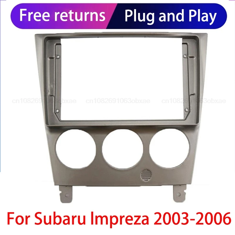 2Din Car Radio Fascia pre Subaru Impreza 2003-2006 (9inch) Android MP5 Stereo Frame Plate Adapter Montážna prístrojová doska Inštalácia Tink