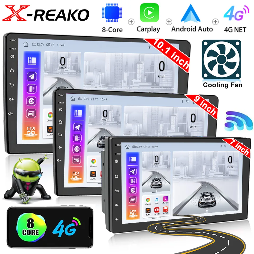 2Din Universal Android Car Radio 7 