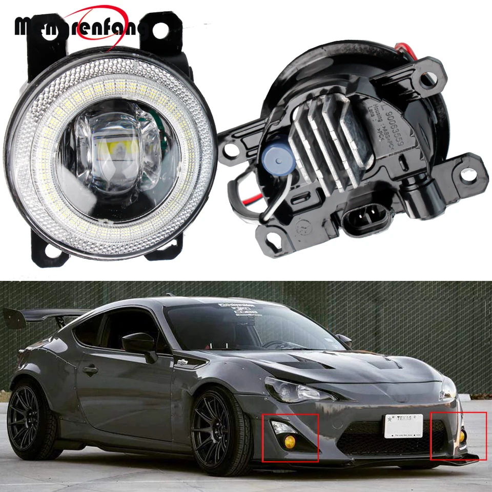 2in1 Angel Eye Drl H11 LED hmlové svetlo 30 W predný nárazník pre predný nárazník hmla pre dennú lampu pre Scion FR-S FRS 2012 2013 2014 2015 2015 2016