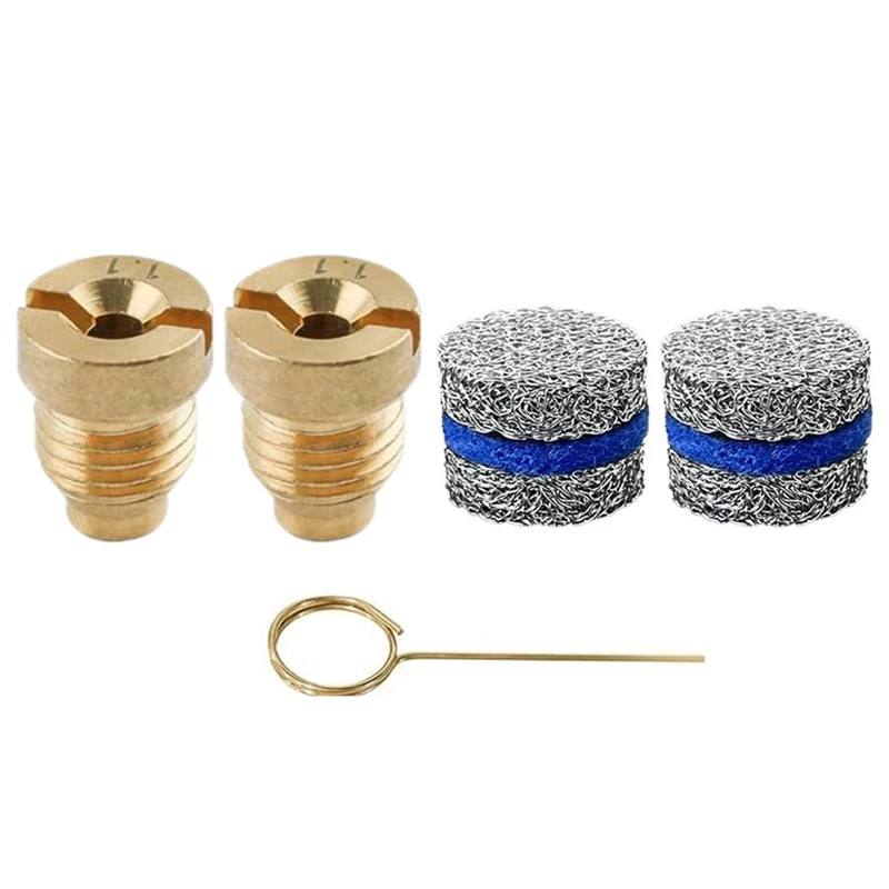 2ks 1,1 mm penový delový otvor dýzy a 2ks penový výrobca s čistiacou ihlou 1pc pre snehovú penovú kopiju, 5000 psi-a20p