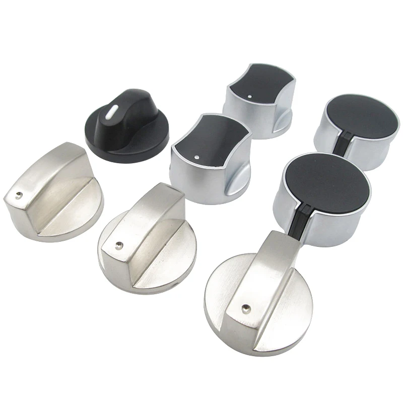 2ks 6/8 mm plynový sporák príslušenstvo zostava gombík Univerzálny spínač na kachle na sporáky Strieborný plyn
