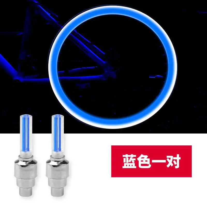 %2ks auta pneumatiky Ventil Cap Light for Volkswagen VW Golf 7 GTI MK7 R GTD GTE MK7.5 R SciroCco