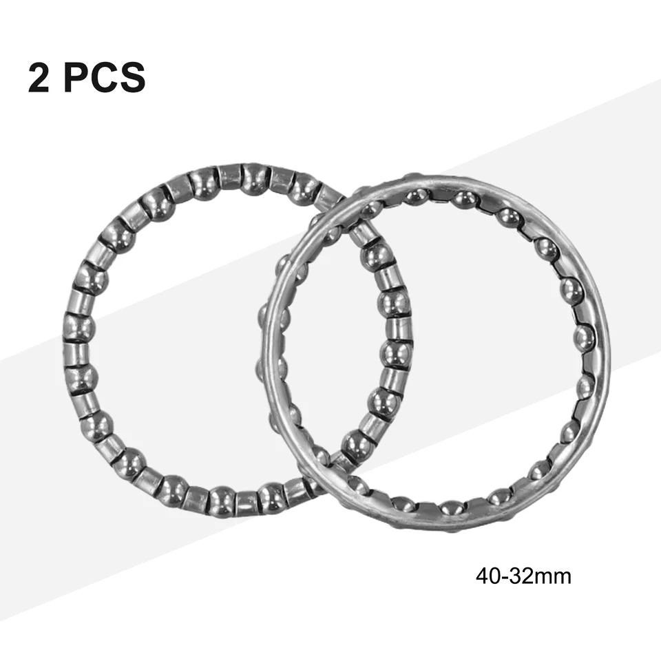 2ks cestné bicykel plne nasadené ložiská kolesa predné vidlice headset oceľové ložiskové oprava bicyklov cyklistické príslušenstvo