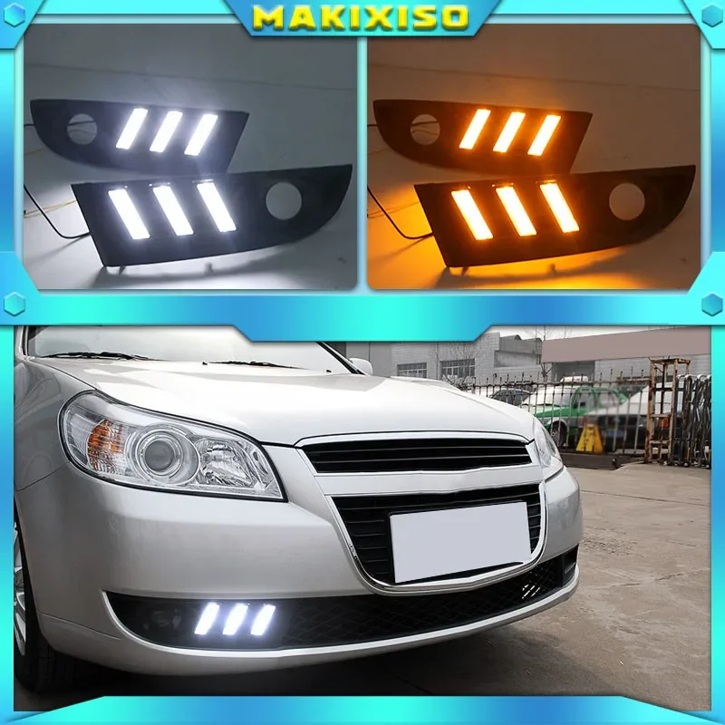 2ks LED hmlové žiarovky denné svetlo DRL pre Chevrolet Epica 2007-2012 biela žltá modrá