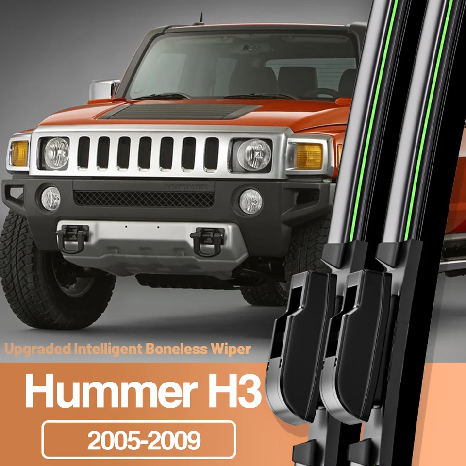 2ks pre Hummer Hummer H3 2005-2009 predné čepele čepele čepele okenné okenné príslušenstvo 2006 2007 2008