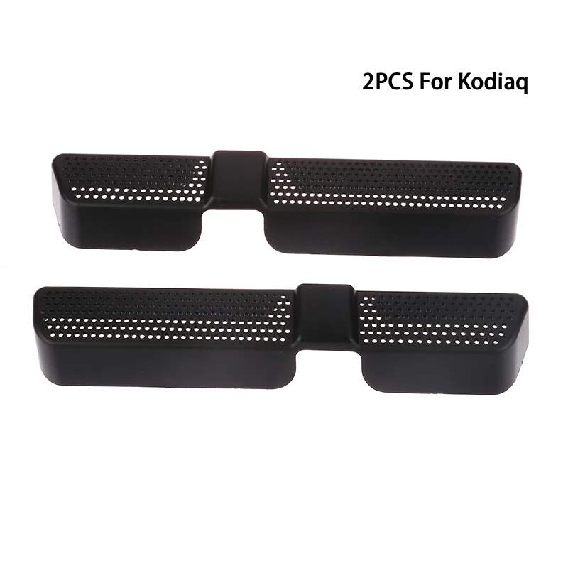 2ks pre sedadlá Ateca Tarraco Koraq Kodiaq pod predným sedadlom zadné nohy Footwell Air Duct Ventlet Vent Grille Cover