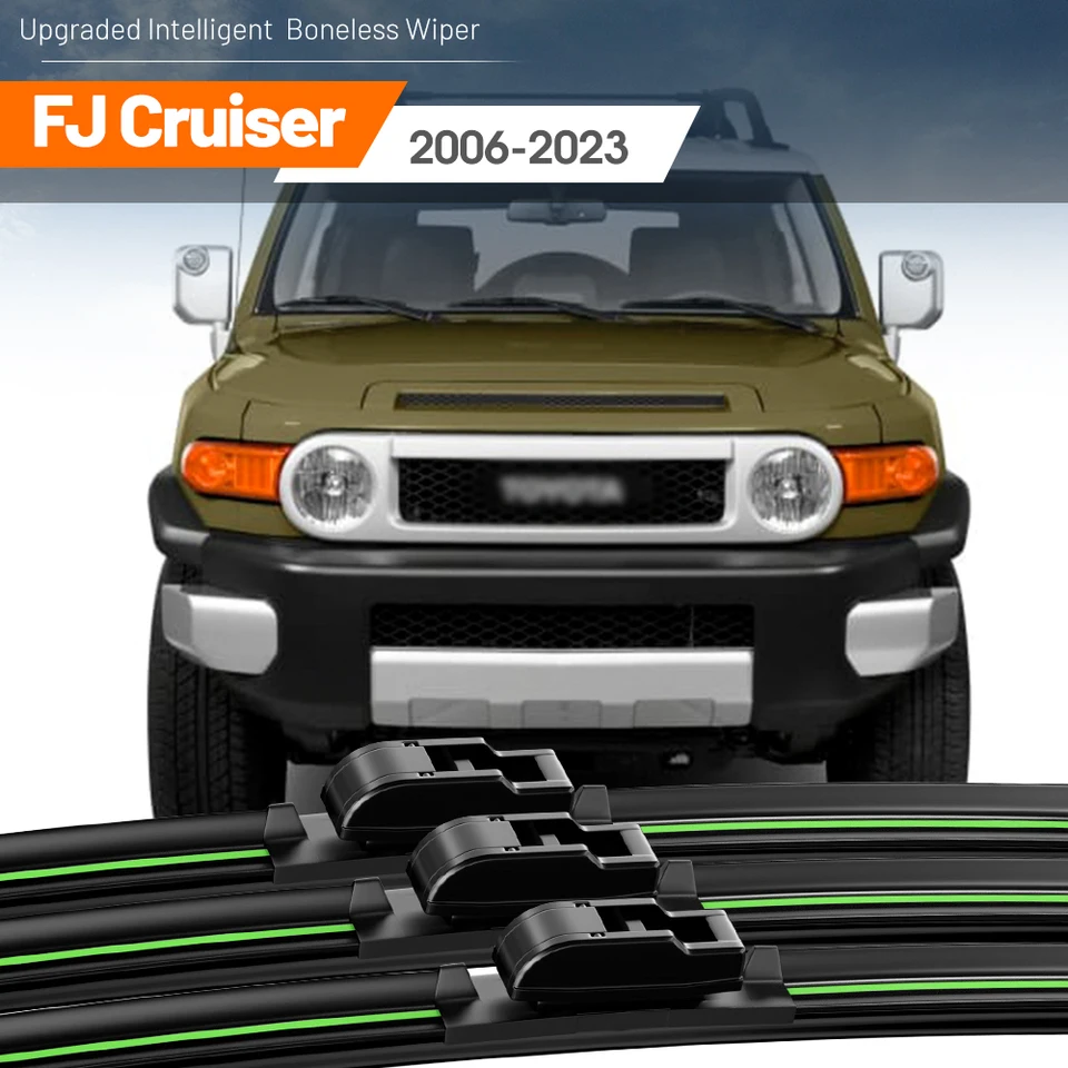 2ks pre Toyota FJ Cruiser 2006-2023 Čepele predného čelného skla 2007 2008 2010 2010 2015 2015 2017