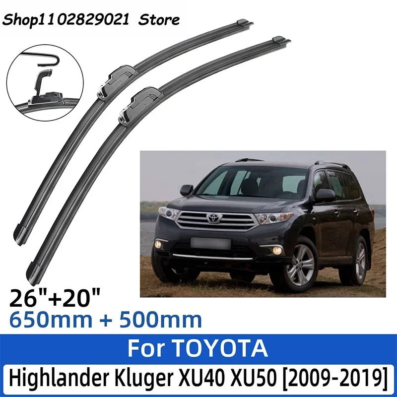 2ks pre Toyota Highlander Kluger XU40 XU50 2009-2019 26 