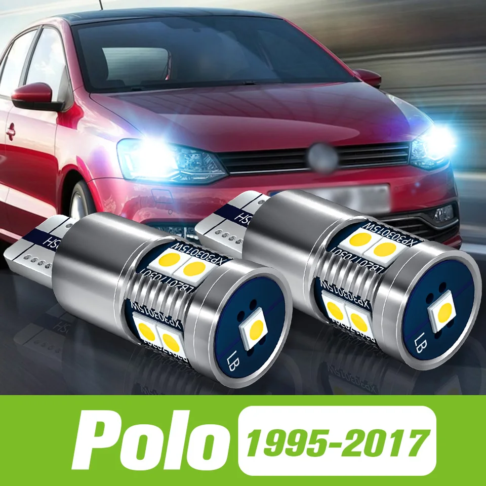 2ks pre VW Polo 6N 6R 6R 6C 9n 1995-2017 LED parkovacie svetlo Light Lamp 2008 2009 2010 2010 2012 2013 2014 2015 2015 2016 Príslušenstvo